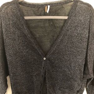 Free People sparkle cardigan